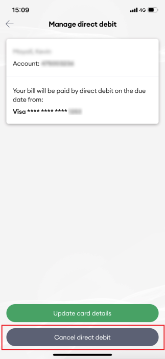 Screenshot My One NZ App Cancel DD