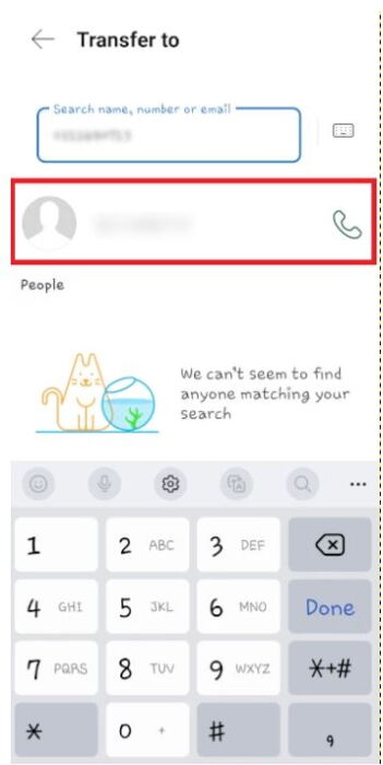 Call Transfer Android Step 6