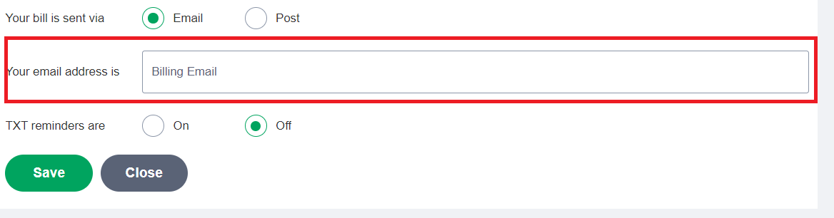 Screenshot_One NZ_Billing Your Email address