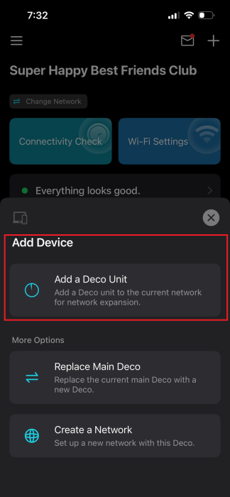 Deco App | Add Deco Unit