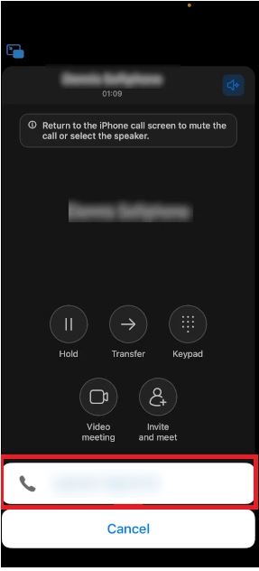 Call Transfer Iphone