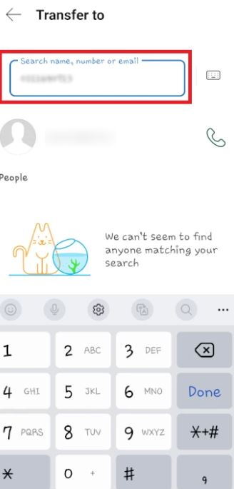Call Transfer android Step 5